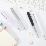 Cute Retractable Gel Pens with Soft Grip – 12 Pack