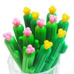 Cactus Shaped Ballpoint Pens - Pack of 30
