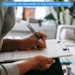 Cute Retractable Gel Pens with Soft Grip – 12 Pack