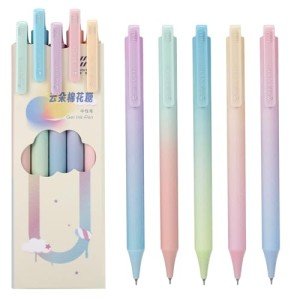 Smooth Writing Gel Pens Set - 5 Pack