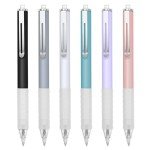 Cute Retractable Gel Pens with Soft Grip – 12 Pack