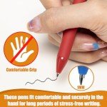 12 Pack Smooth Writing Retractable Ballpoint Pens