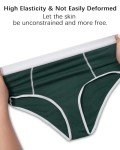K-CHEONY High Waisted No Show Underwear for Women Lightweight Cool Breathable Panties Soft Comy Full Coverage Briefs