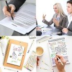 6-Pack Black Ink Quick Dry Gel Pens