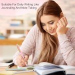 Aesthetic Black Gel Pens for Note Taking