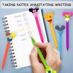 Mickey Mouse Gel Pens Set - 6 Colorful Pens