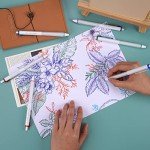 Assorted 8ct Gel Ink Retractable Pens Set