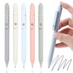 5-Pack Fine Point Gel Pens for Smooth Writing