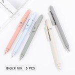 5-Pack Fine Point Gel Pens for Smooth Writing