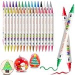 32 Colors Dual Tip Acrylic Paint Pens