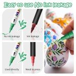 32 Colors Dual Tip Acrylic Paint Pens