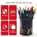 18-Piece Dual Tip Acrylic Paint Marker Set