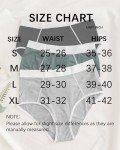 K-CHEONY High Waisted No Show Underwear for Women Lightweight Cool Breathable Panties Soft Comy Full Coverage Briefs