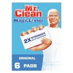 Mr. Clean Magic Erasers, All-Purpose Cleaning Pads, 6 Count