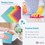 24-Pack Microfiber Cleaning Cloths - Lint Free