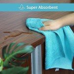 Microfiber Cleaning Cloths - 12 Pack Assorted Colors