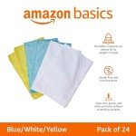 24-Pack Microfiber Cleaning Cloths - Lint Free