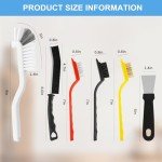 11-Piece Cleaning Brush Set for Tough Spots