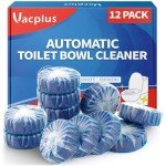 Vacplus Toilet Bowl Cleaner Tablets - 12 Pack