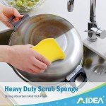24-Pack Heavy Duty Scrub Sponges for Easy Cleaning