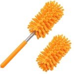 Extendable Microfiber Duster with Replaceable Heads