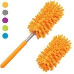 Extendable Microfiber Duster with Replaceable Heads