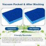 24 Non-Scratch Dual-Sided Kitchen Sponges