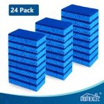24 Non-Scratch Dual-Sided Kitchen Sponges