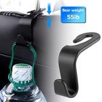 4PCS Car Headrest Hooks for Backseat Storage