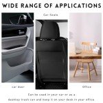 Mini Car Trash Can with Lid – Compact Organizer