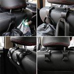 4PCS Car Headrest Hooks for Backseat Storage