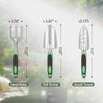 Sungwoo 3-Piece Lightweight Garden Tool Set