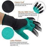 Garden Gloves with Claws for Easy Planting