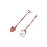 Miniature Garden Tools Set for Dollhouses