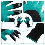 Garden Gloves with Claws for Easy Planting