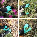 Garden Gloves with Claws for Easy Planting