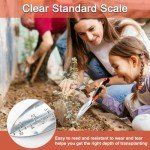 Heavy Duty Garden Shovel with Measurement Mark