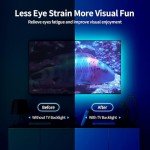 KEXU LED Lights for TV 9.84ft USB Led Strip Lights for 22-65 in TV LED Lights RGB Music Sync TV Backlights with APP Control LED Lights for Bedroom Décor