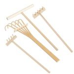 Mini Zen Garden Rake Tool Set - 4pcs