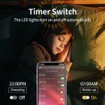 KEXU LED Lights for TV 9.84ft USB Led Strip Lights for 22-65 in TV LED Lights RGB Music Sync TV Backlights with APP Control LED Lights for Bedroom Décor