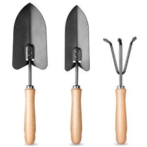 3-Piece High Carbon Steel Gardening Tools Set