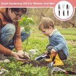 Gardening Tool Set: 3 Durable Aluminum Tools