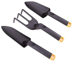 Garden Hand Tools Set - Trowel, Transplanter, Cultivator