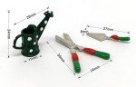 6 Mini Dollhouse Garden Tools Set