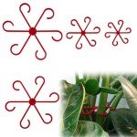 4pcs Plant Stem Support Rings for Climbing Plants