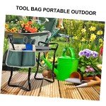 Garden Kneeler Seat with Tool Bag and Pockets