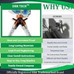 2-Way Heavy Duty Hose Splitter Connector - Orange