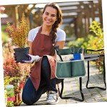 Garden Kneeler Seat with Tool Bag and Pockets