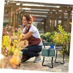 Garden Kneeler Seat with Tool Bag and Pockets
