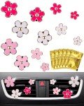 Daisy Car Air Vent Clips with Fragrance Pads